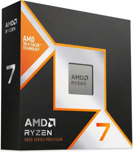 AMD Ryzen 7 9800X3D AM5 Desktop Processor, 8 Cores & 16 Threads, Up to 5.2 GHz Max Boost Clock, Integrated AMD Radeon Graphics, 192GB Max Memory, Dual Channel, 96MB L3 Cache | 100 - 100001084WOF - Vektra Computers LLC AMD Ryzen 7 9800X3D AM5 Desktop Processor, 8 Cores & 16 Threads, Up to 5.2 GHz Max Boost Clock, Integrated AMD Radeon Graphics, 192GB Max Memory, Dual Channel, 96MB L3 Cache | 100 - 100001084WOF - Vektra Computers LLC